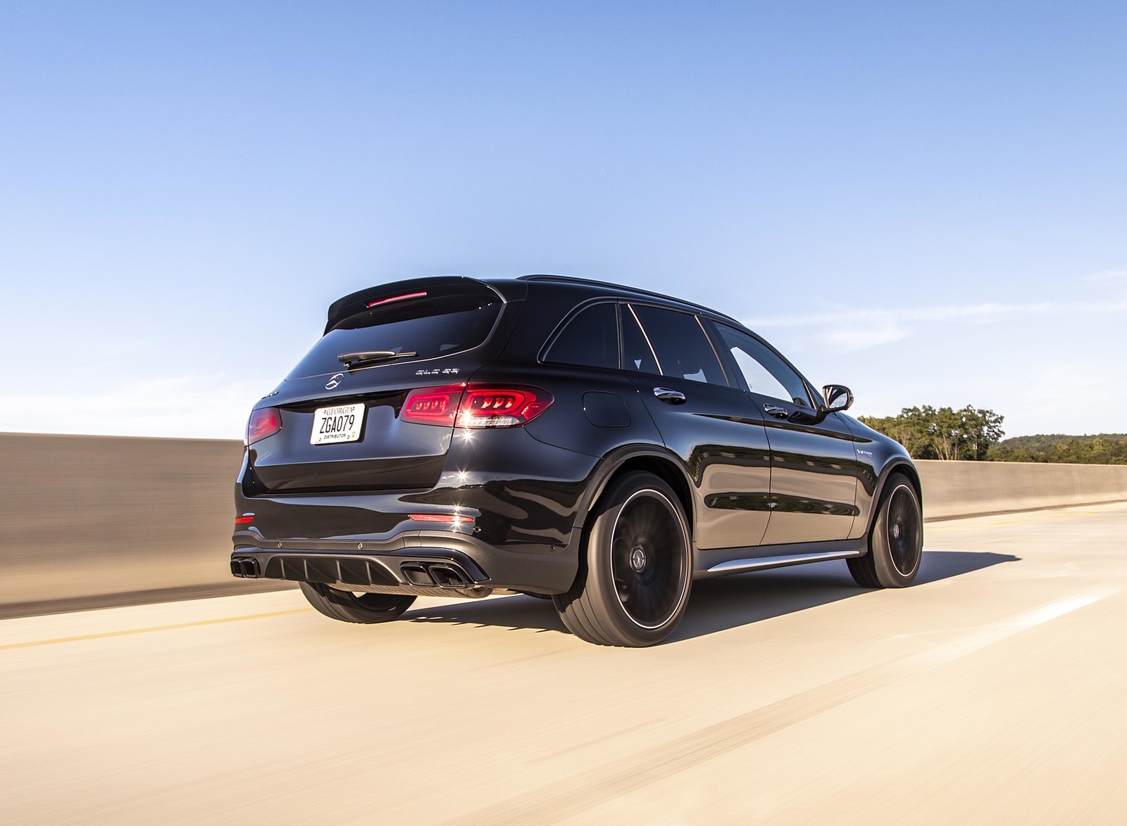 2020 Mercedes-AMG GLC 63 (US-Spec) Rear Three-Quarter Wallpapers #9 of 102