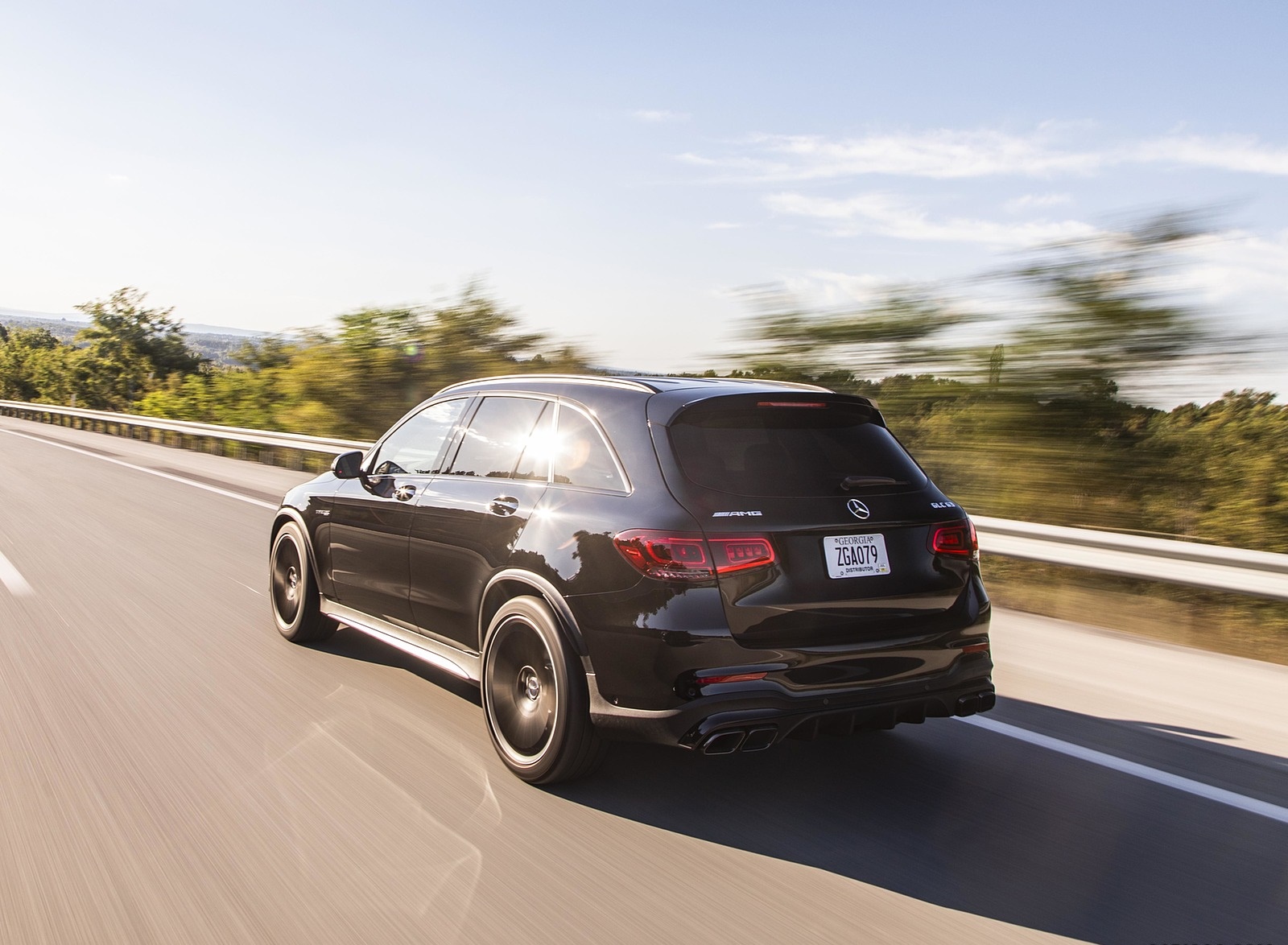 2020 Mercedes-AMG GLC 63 (US-Spec) Rear Three-Quarter Wallpapers (10)