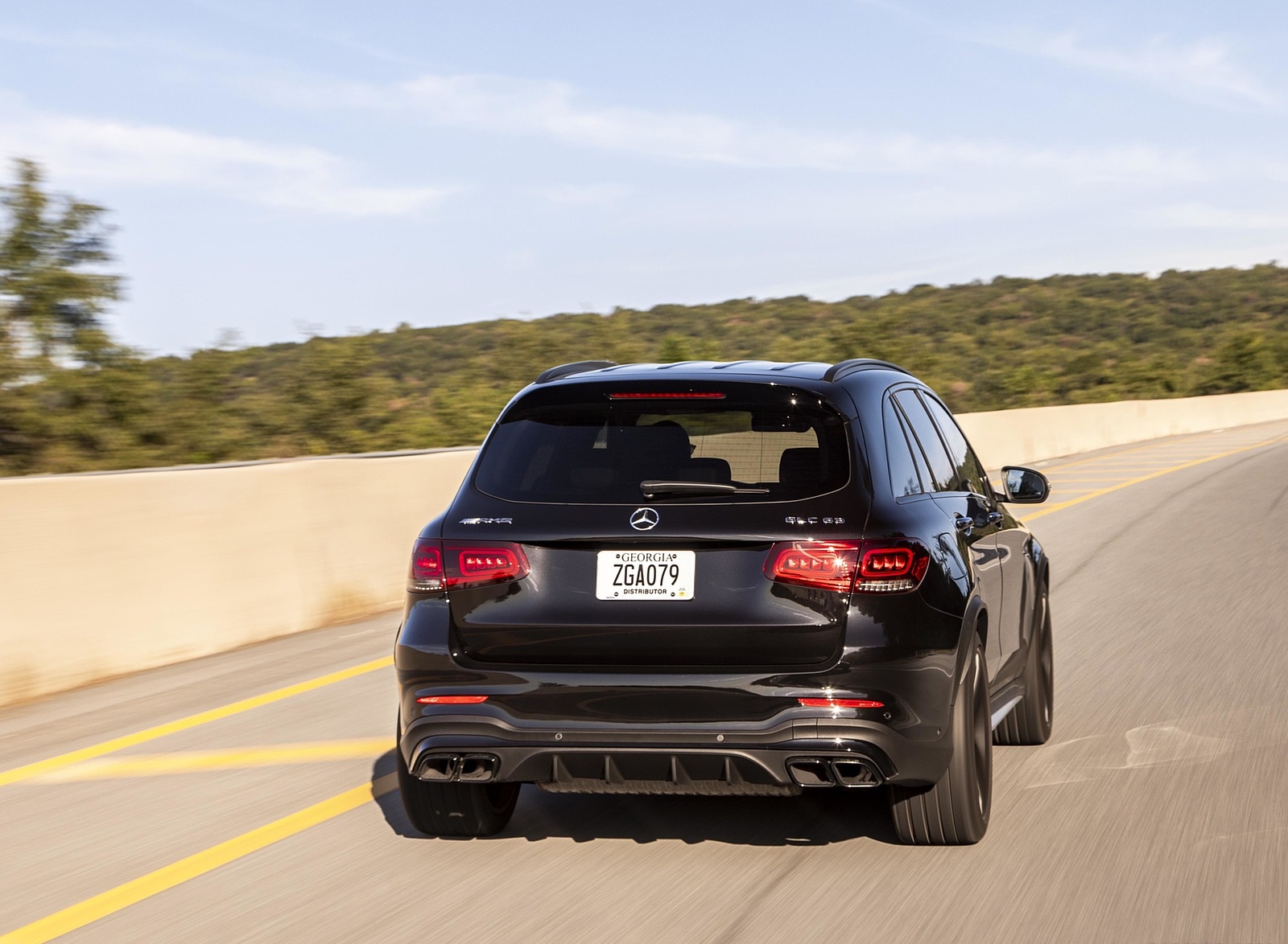 2020 Mercedes-AMG GLC 63 (US-Spec) Rear Wallpapers #16 of 102