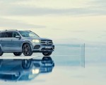 2020 Mercedes-Benz GLS AMG Line (Color: Designo Selenite Grey Metallic) Front Three-Quarter Wallpapers 150x120