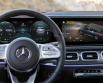 2020 Mercedes-Benz GLS AMG Line (Color: Designo Selenite Grey Metallic) Interior Steering Wheel Wallpapers 150x120