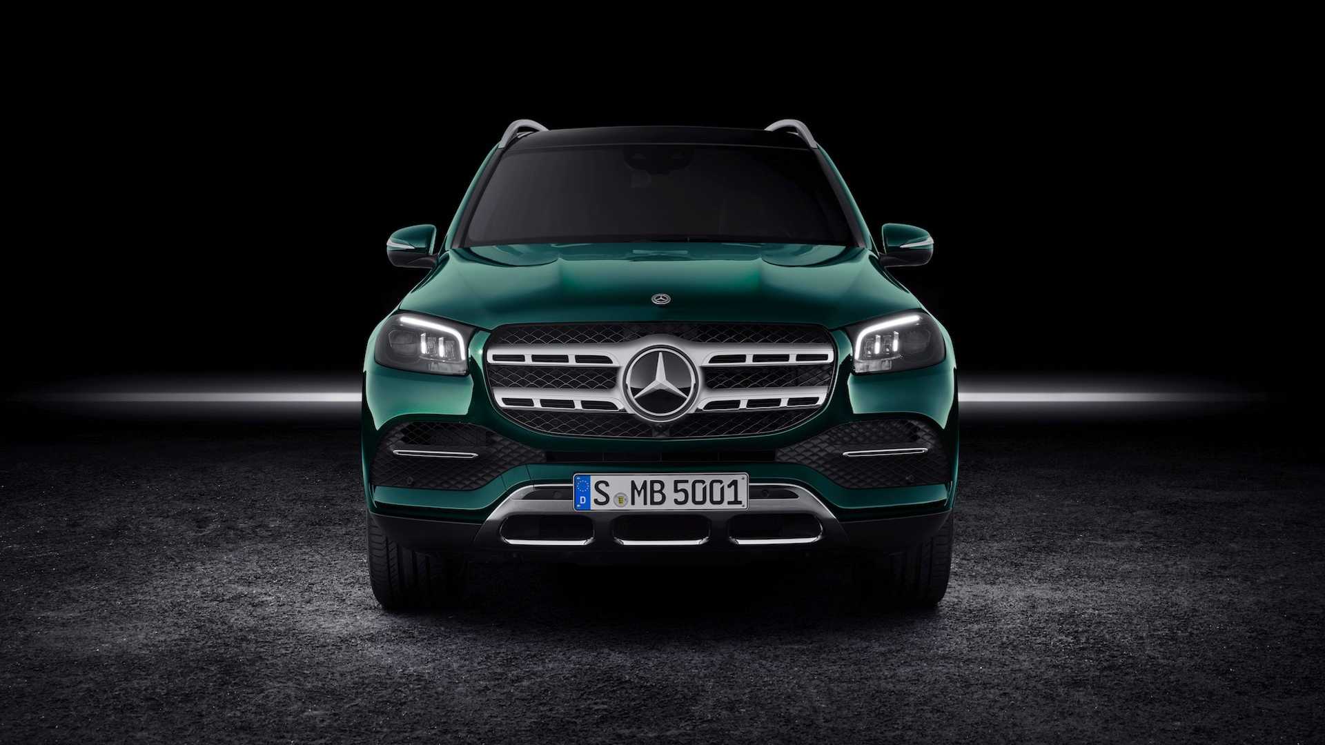 2020 Mercedes-Benz GLS (Color: Emerald Green) Front Wallpapers #82 of 95
