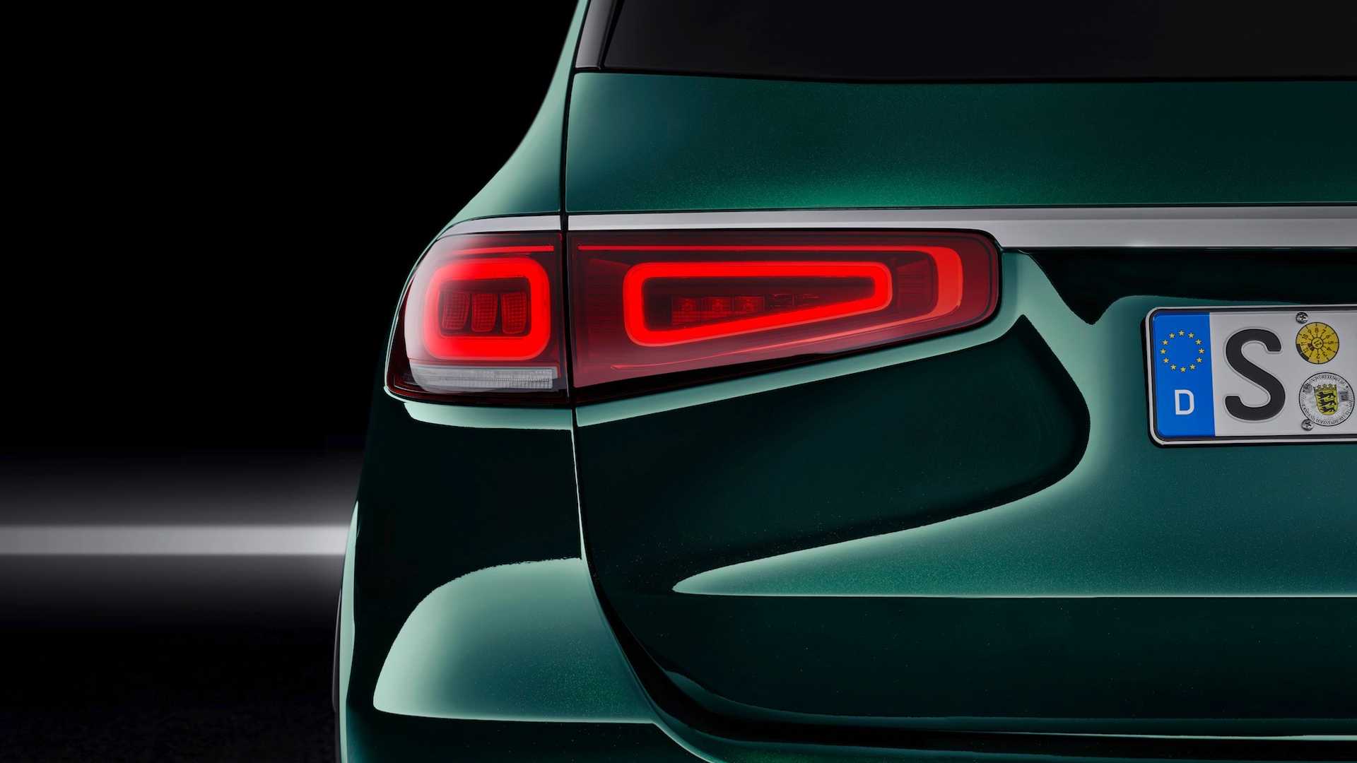 2020 Mercedes-Benz GLS (Color: Emerald Green) Tail Light Wallpapers #89 of 95