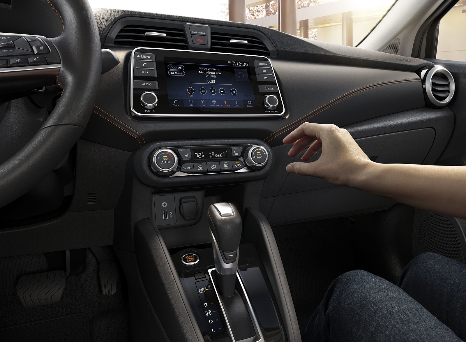 2020 Nissan Versa Central Console Wallpapers #27 of 82