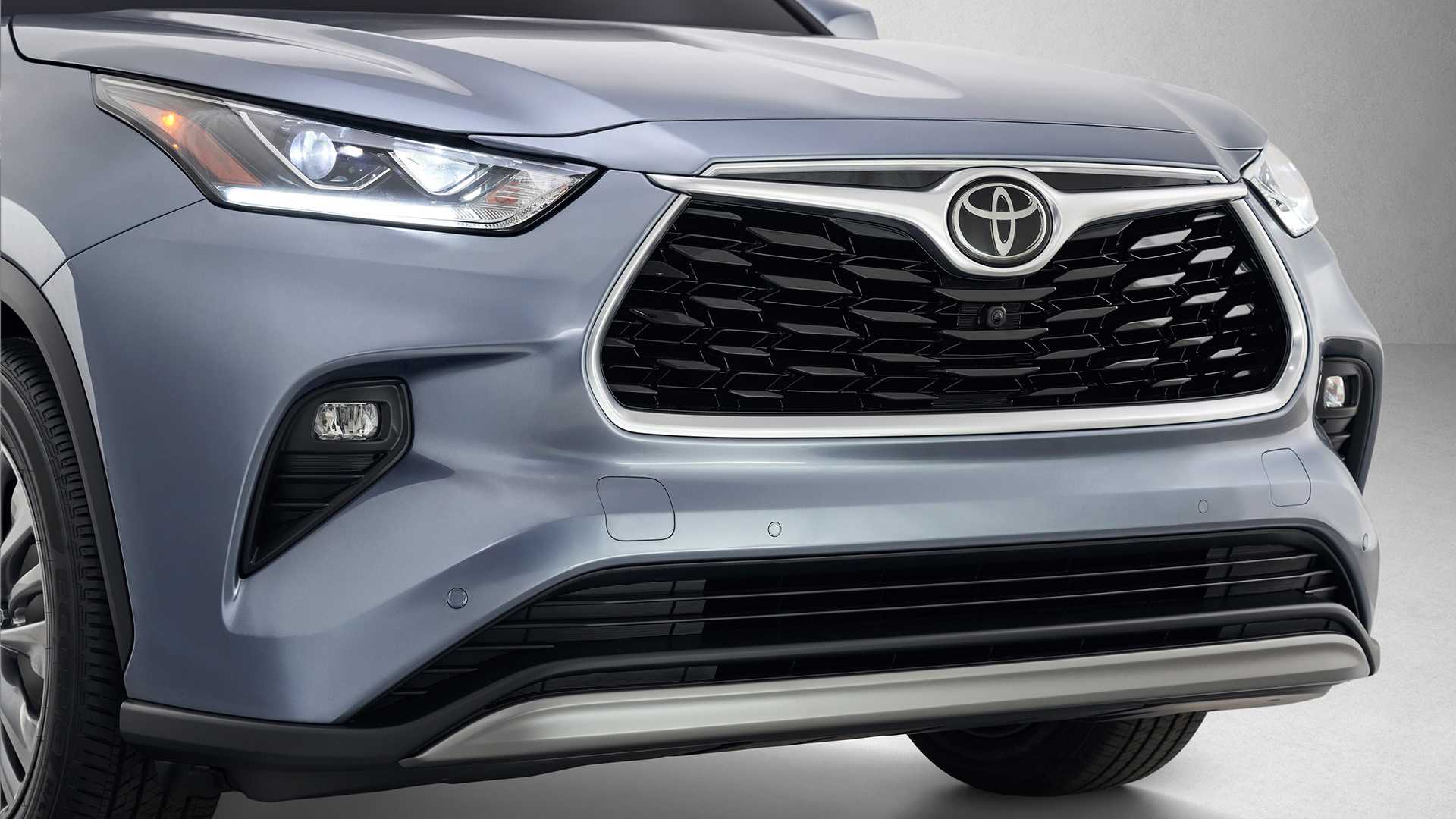 2020 Toyota Highlander Front Bumper Wallpapers (8)