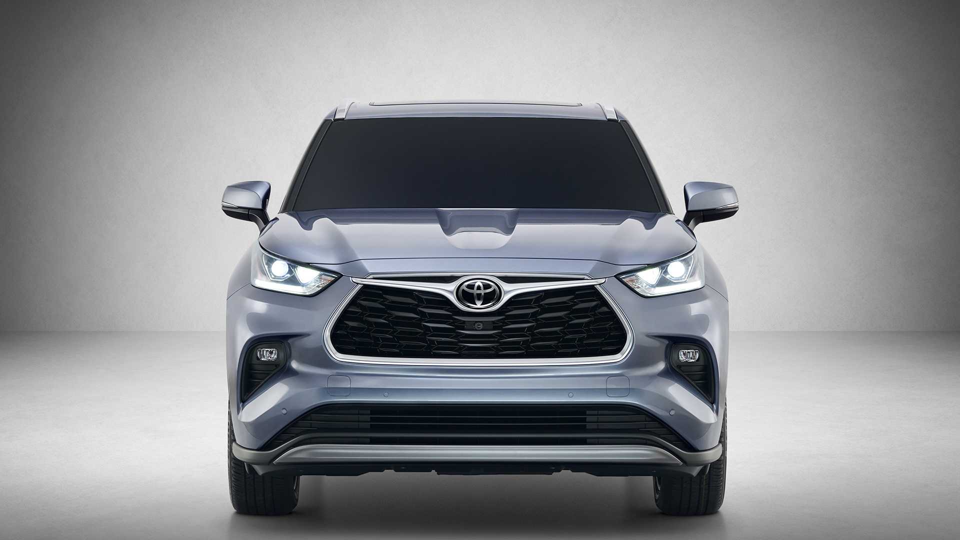 2020 Toyota Highlander Front Wallpapers #3 of 13