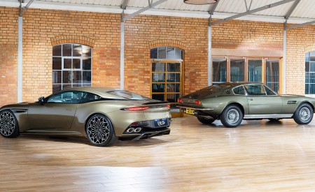 2019 Aston Martin DBS Superleggera On Her Majesty's Secret Service Rear Three-Quarter Wallpapers 450x275 (6)