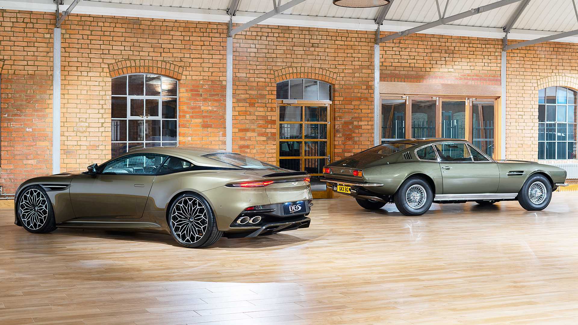 2019 Aston Martin DBS Superleggera On Her Majesty's Secret Service Rear Three-Quarter Wallpapers (6)