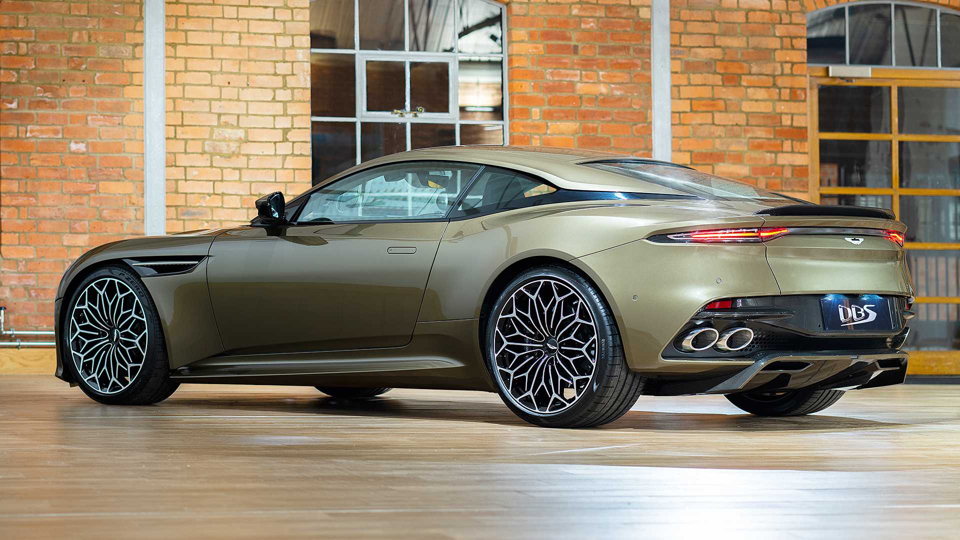 2019 Aston Martin DBS Superleggera On Her Majesty's Secret Service Rear Three-Quarter Wallpapers #7 of 18