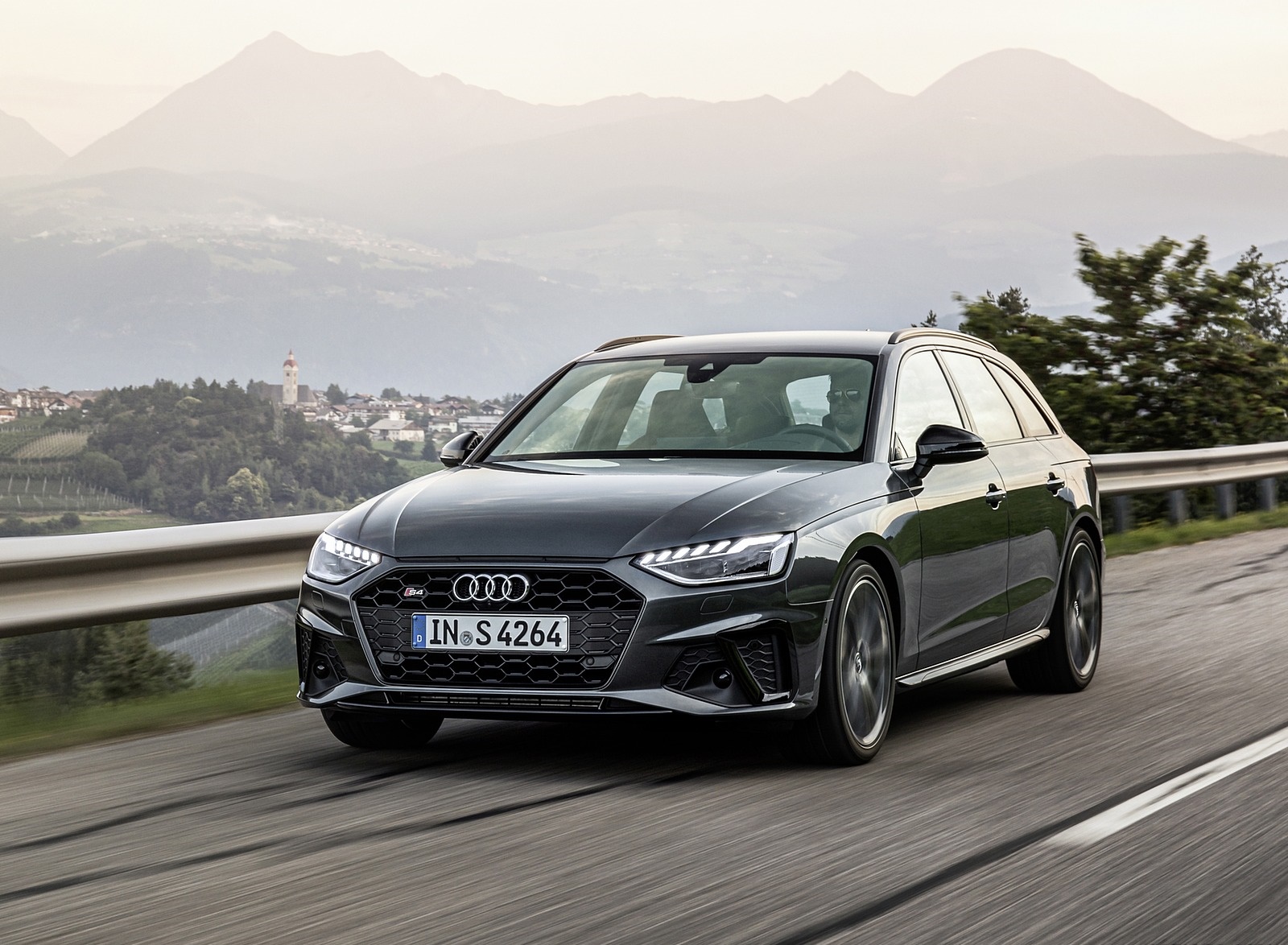 2019 Audi S4 Avant TDI (Color: Daytona Gray) Front Three-Quarter Wallpapers (1)