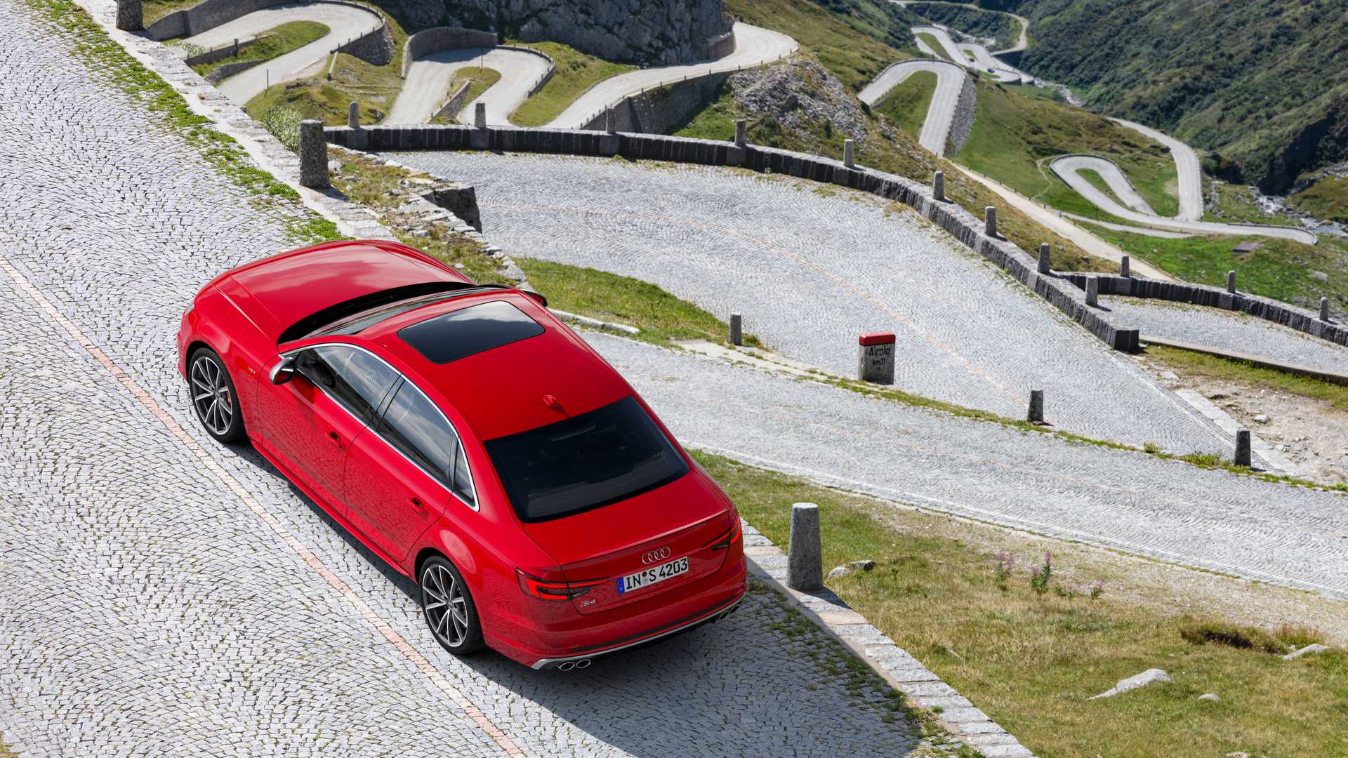 2019 Audi S4 Sedan TDI (Color: Misano Red) Top Wallpapers #34 of 39