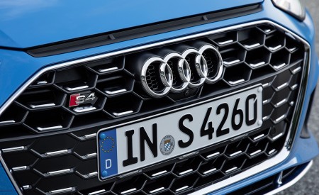 2019 Audi S4 TDI (Color: Turbo Blue) Grill Wallpapers 450x275 (18)