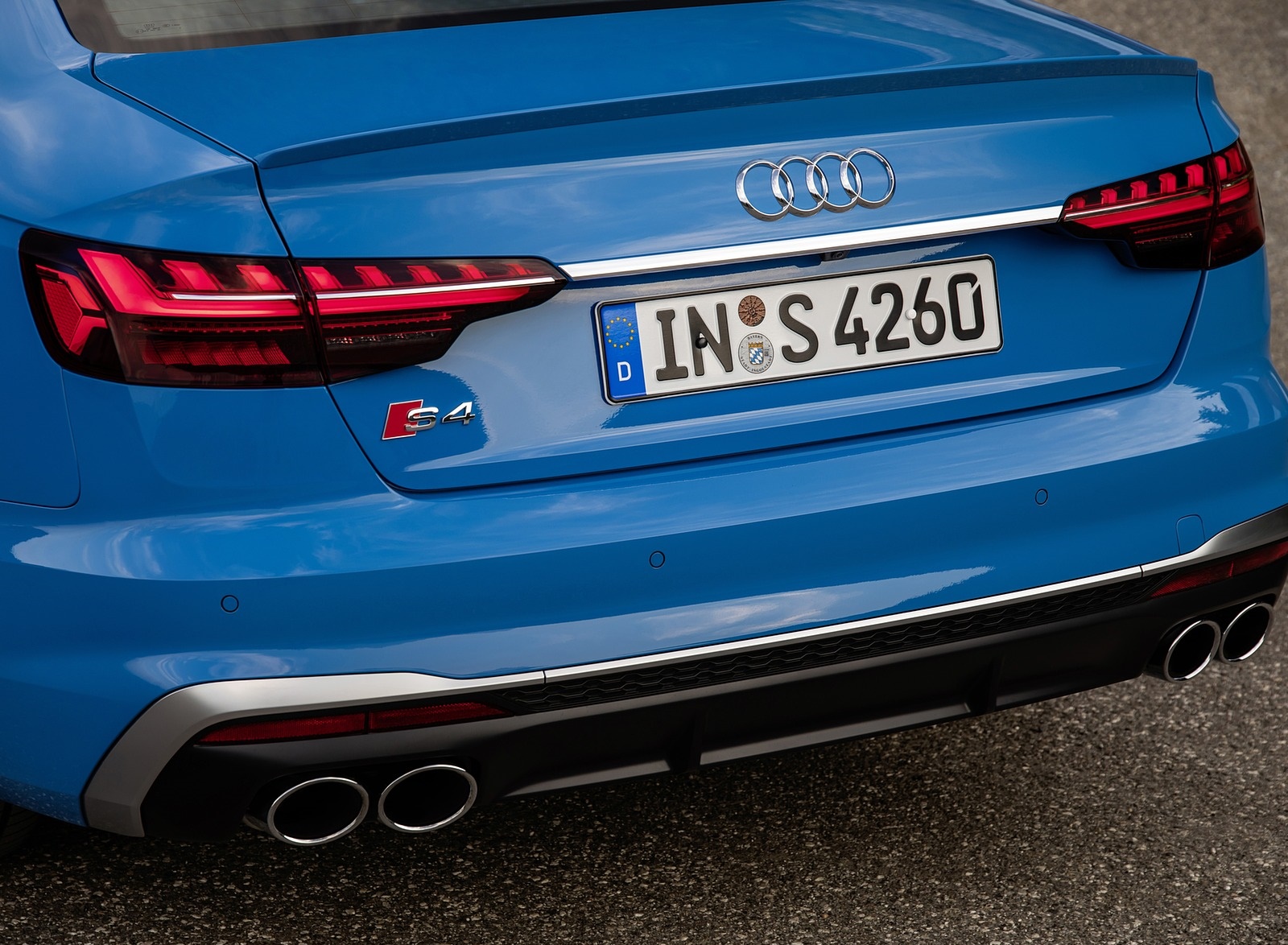 2019 Audi S4 TDI (Color: Turbo Blue) Tail Light Wallpapers #17 of 39