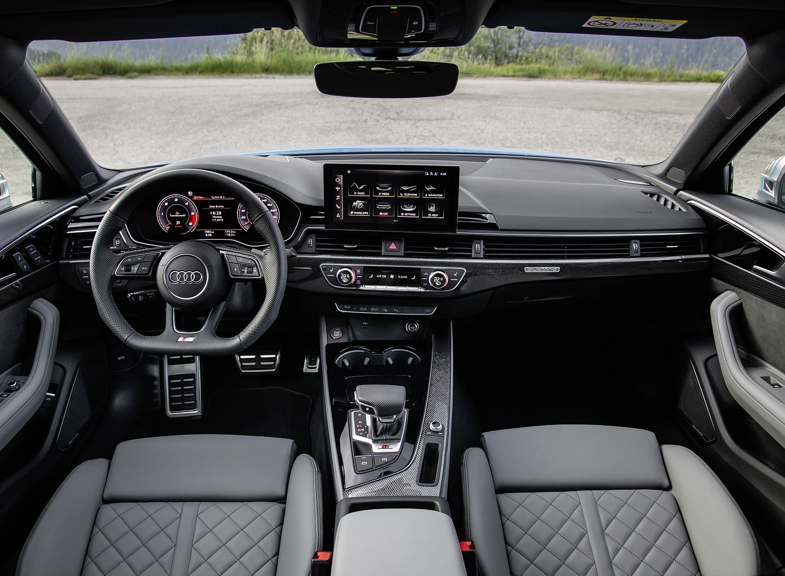 2019 Audi S4 TDI Interior Cockpit Wallpapers #23 of 39