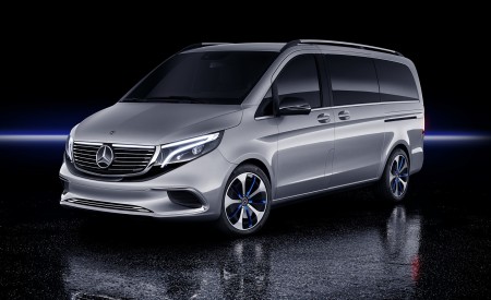 2019 Mercedes-Benz Concept EQV Front Three-Quarter Wallpapers 450x275 (23)