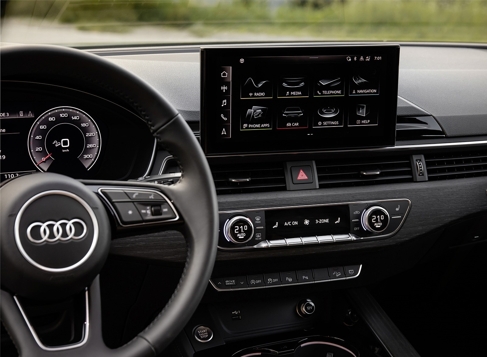 2020 Audi A4 Avant Central Console Wallpapers #23 of 61