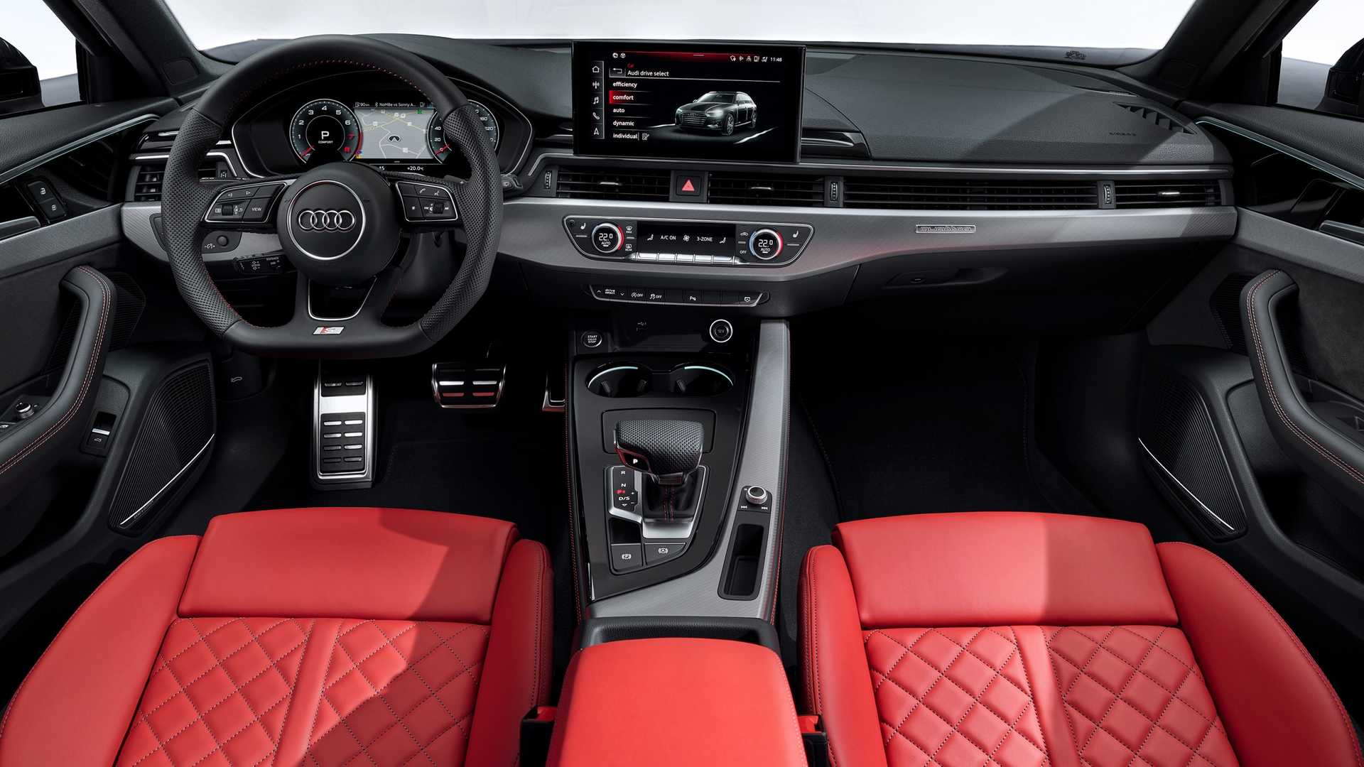 2020 Audi A4 Avant Interior Cockpit Wallpapers #55 of 61