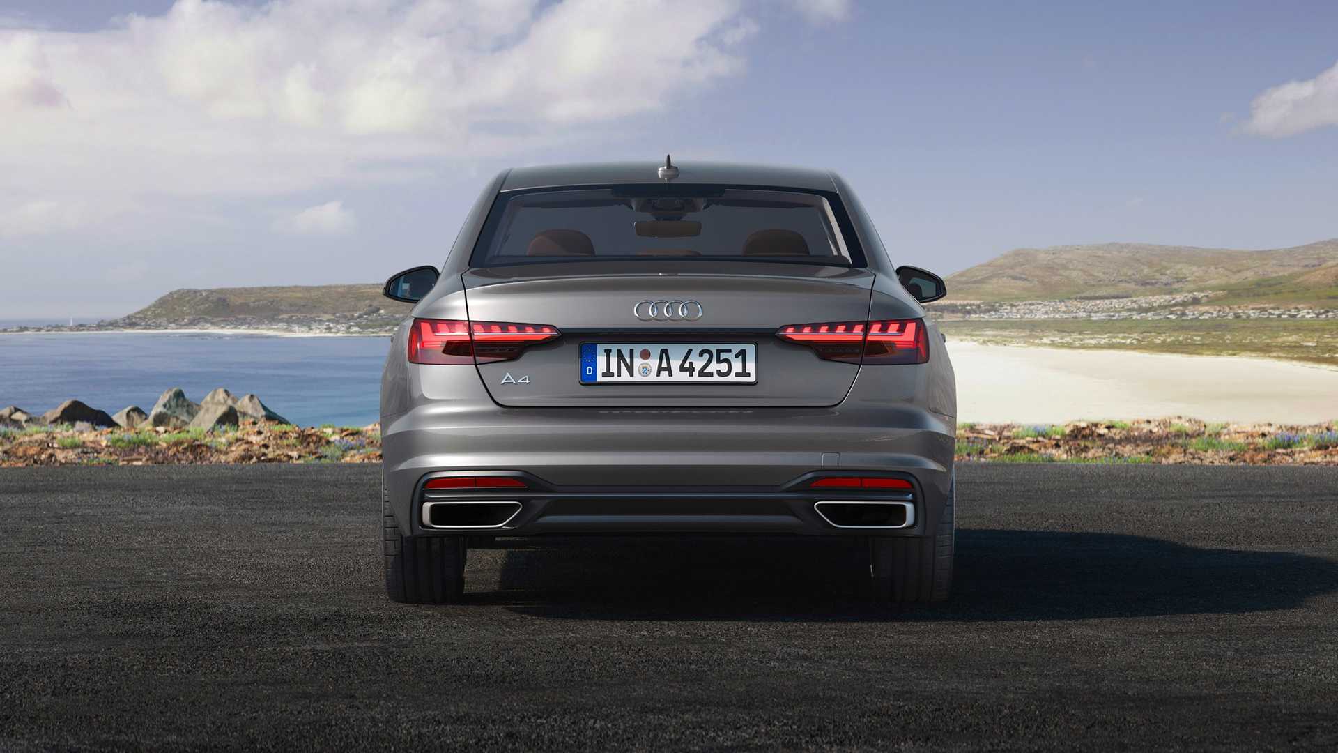2020 Audi A4 (Color: Terra Gray) Rear Wallpapers #32 of 37