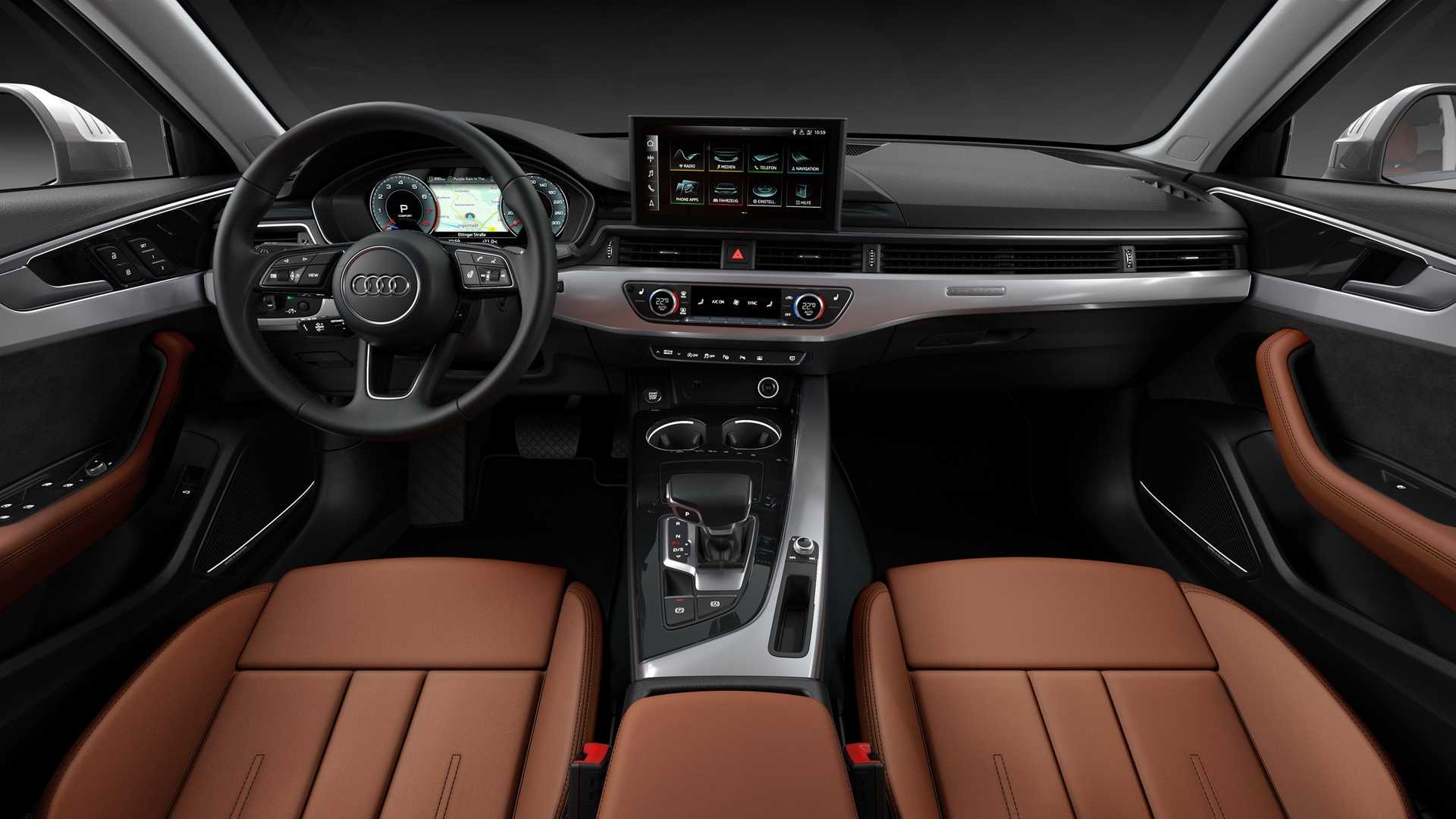 2020 Audi A4 Interior Cockpit Wallpapers #36 of 37