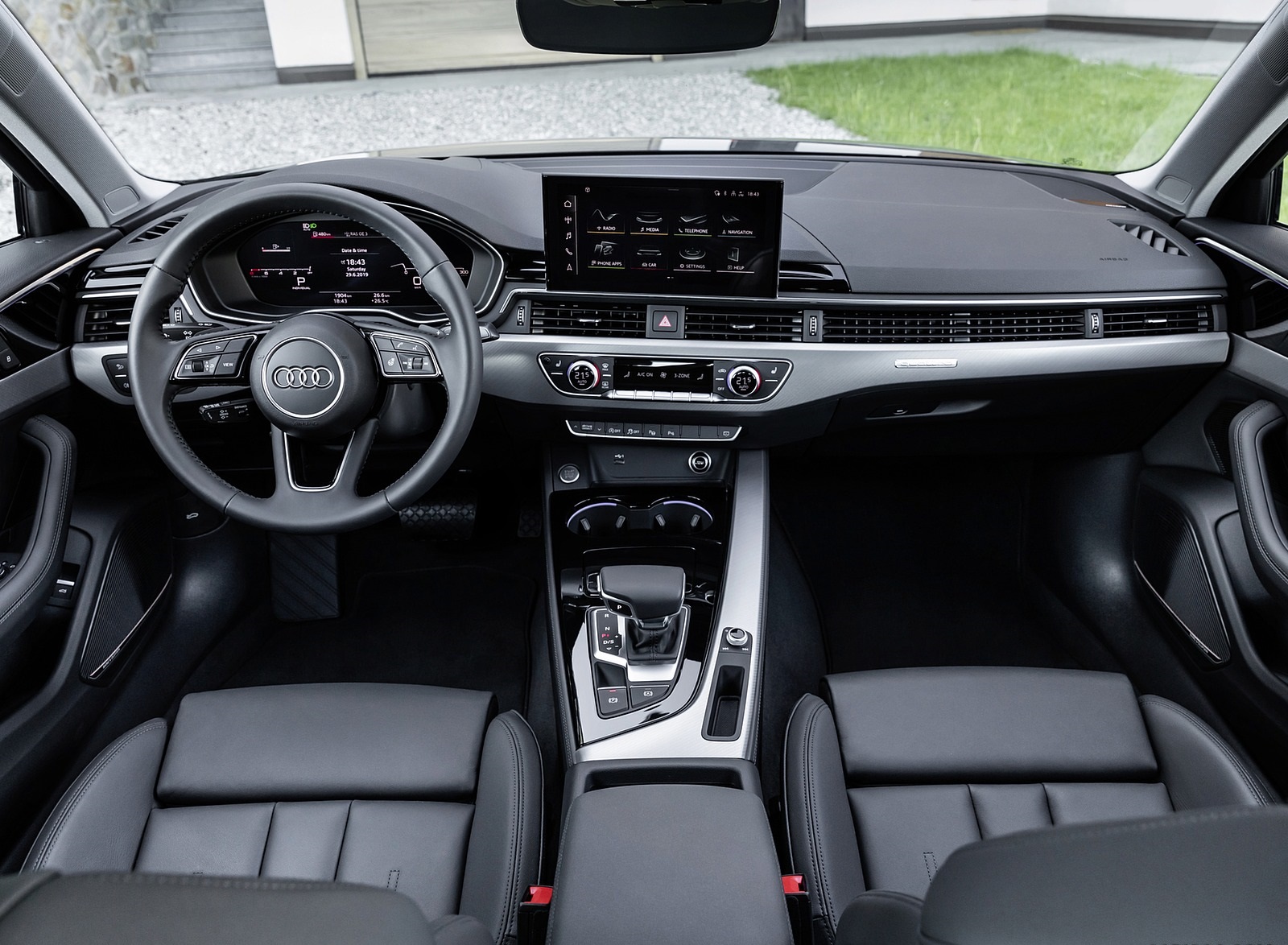 2020 Audi A4 Interior Cockpit Wallpapers #23 of 37