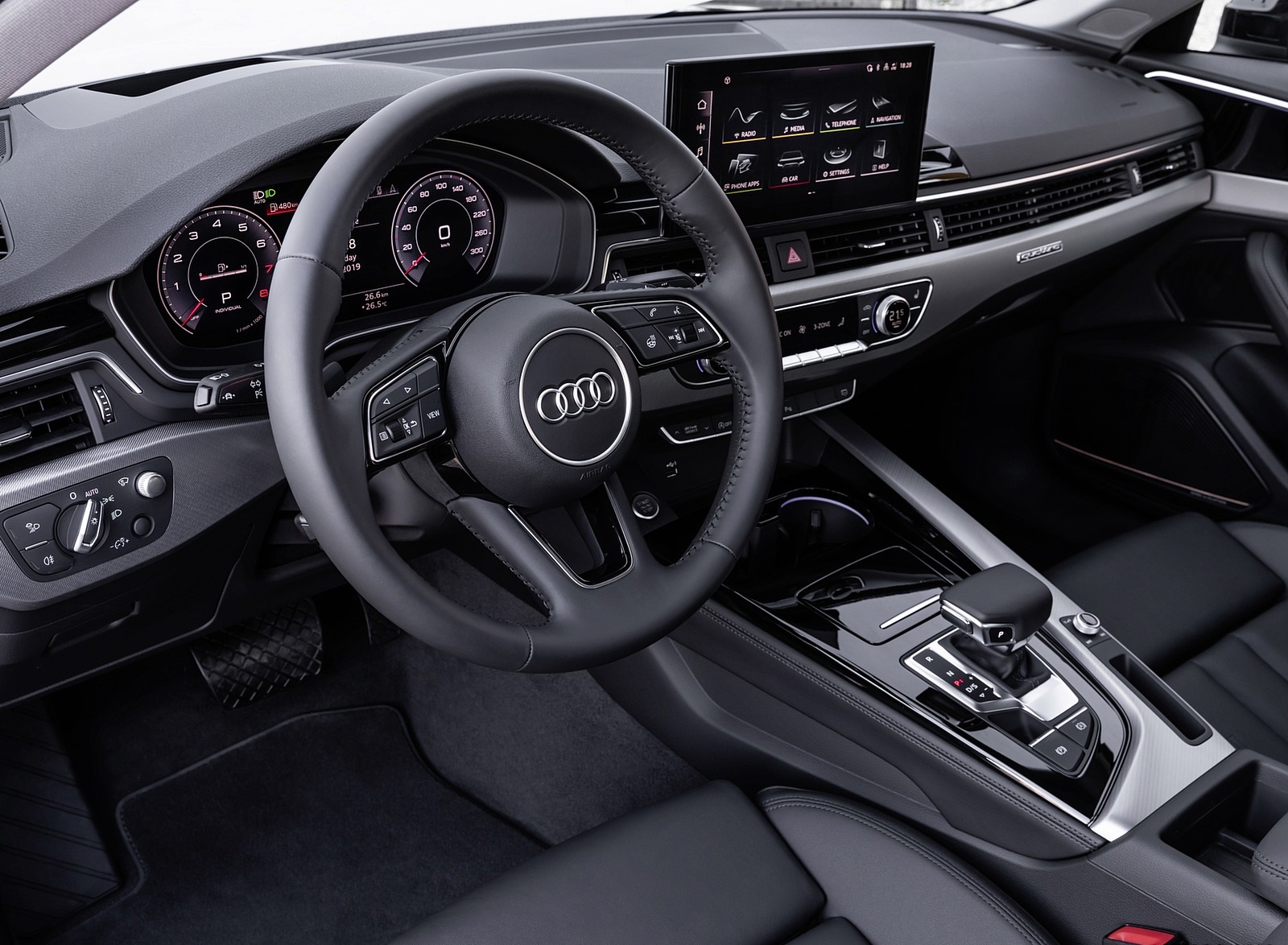 2020 Audi A4 Interior Wallpapers #24 of 37
