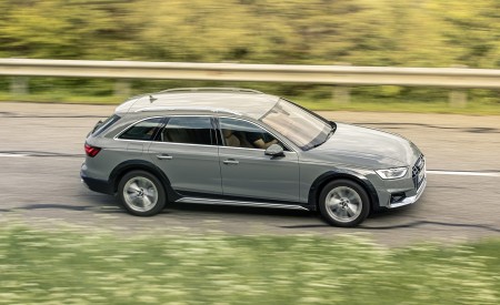 2020 Audi A4 allroad (Color: Quantum Gray) Side Wallpapers 450x275 (9)