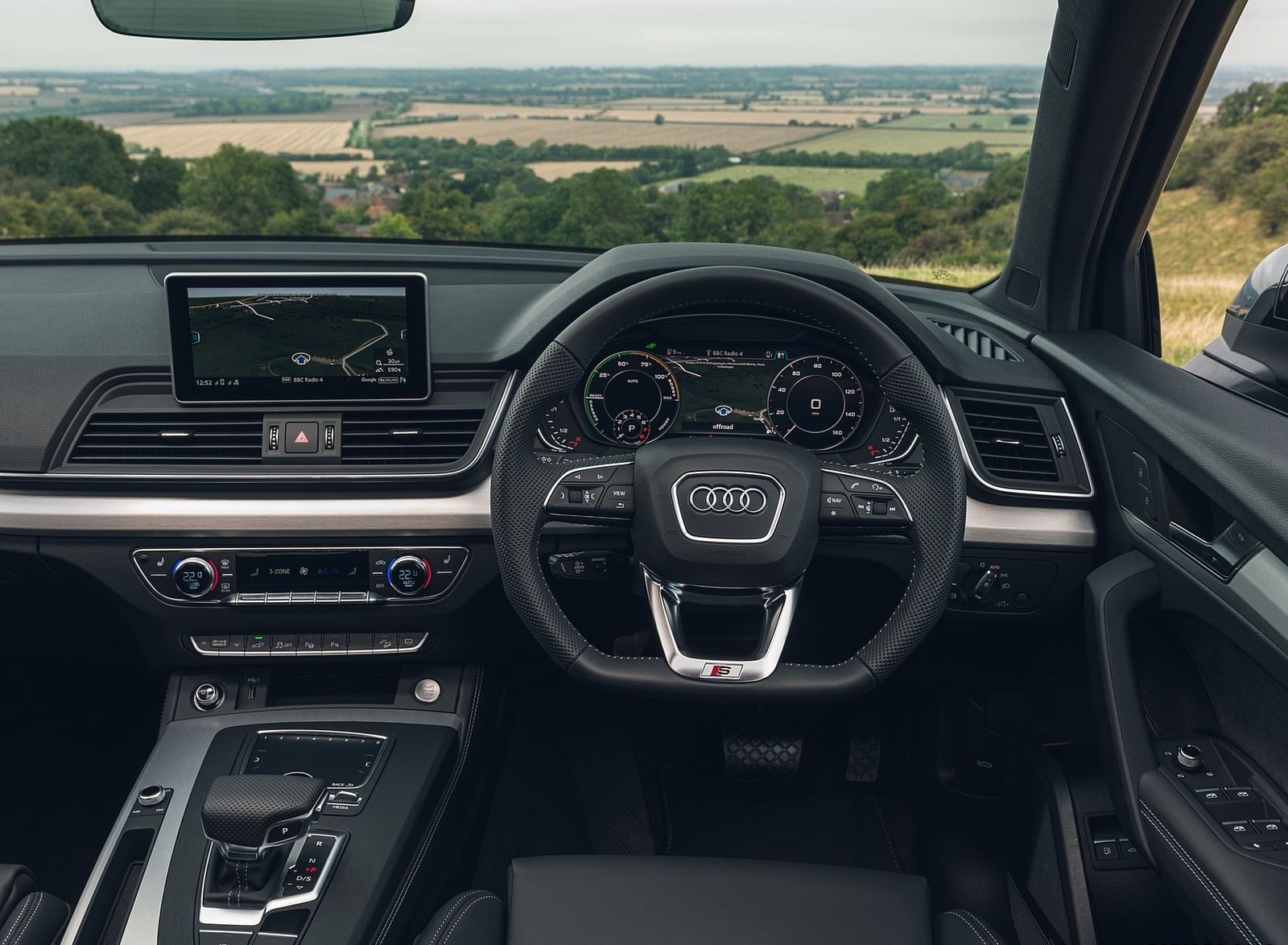 2020 Audi Q5 55 Tfsi E Plug In Hybrid Interior Cockpit Wallpapers 124 Newcarcars