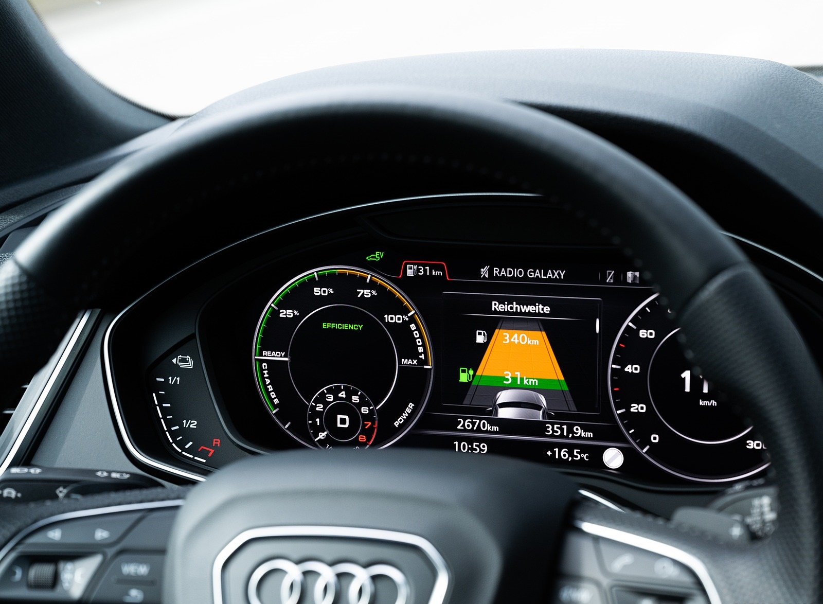 2020 Audi Q5 TFSI e Plug-In Hybrid Digital Instrument Cluster Wallpapers #56 of 154