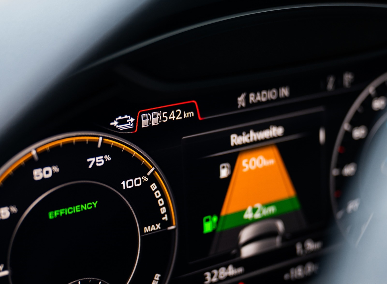 2020 Audi Q5 TFSI e Plug-In Hybrid Digital Instrument Cluster Wallpapers #58 of 154