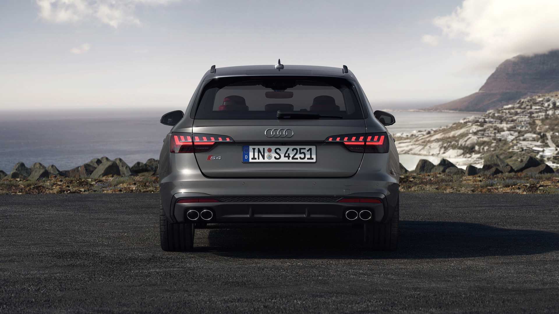 2020 Audi S4 Avant TDI (Color: Daytona Gray) Rear Wallpapers (6)