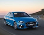 2020 Audi S4 TDI (Color: Turbo Blue) Front Three-Quarter Wallpapers 150x120 (1)