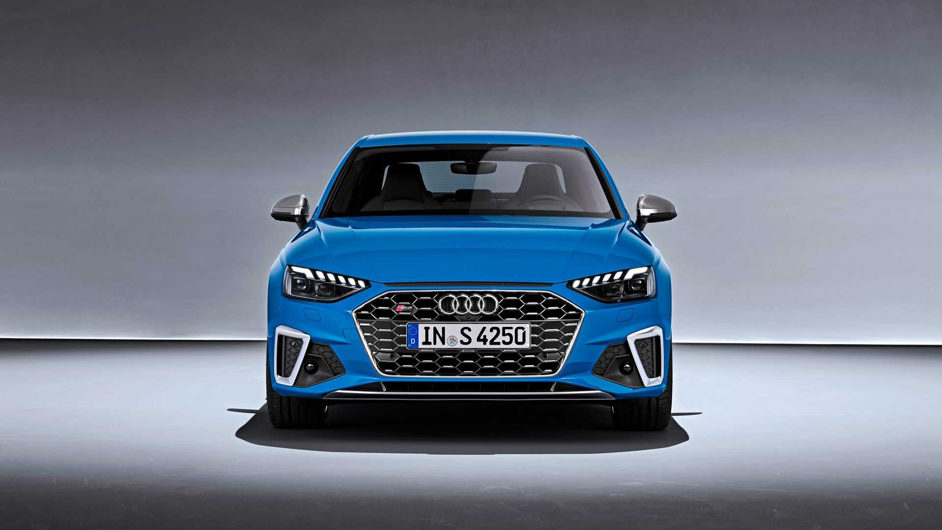 2020 Audi S4 TDI (Color: Turbo Blue) Front Wallpapers (3)