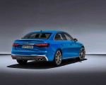 2020 Audi S4 TDI (Color: Turbo Blue) Rear Three-Quarter Wallpapers 150x120