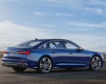 2020 Audi S6 Sedan TDI (Color: Navarra Blue) Rear Three-Quarter Wallpapers  150x120 (36)