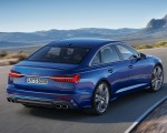 2020 Audi S6 Sedan TDI (Color: Navarra Blue) Rear Three-Quarter Wallpapers  150x120 (5)