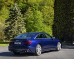 2020 Audi S6 Sedan TDI (Color: Navarra Blue) Rear Three-Quarter Wallpapers 150x120 (31)