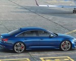 2020 Audi S6 Sedan TDI (Color: Navarra Blue) Side Wallpapers 150x120 (28)