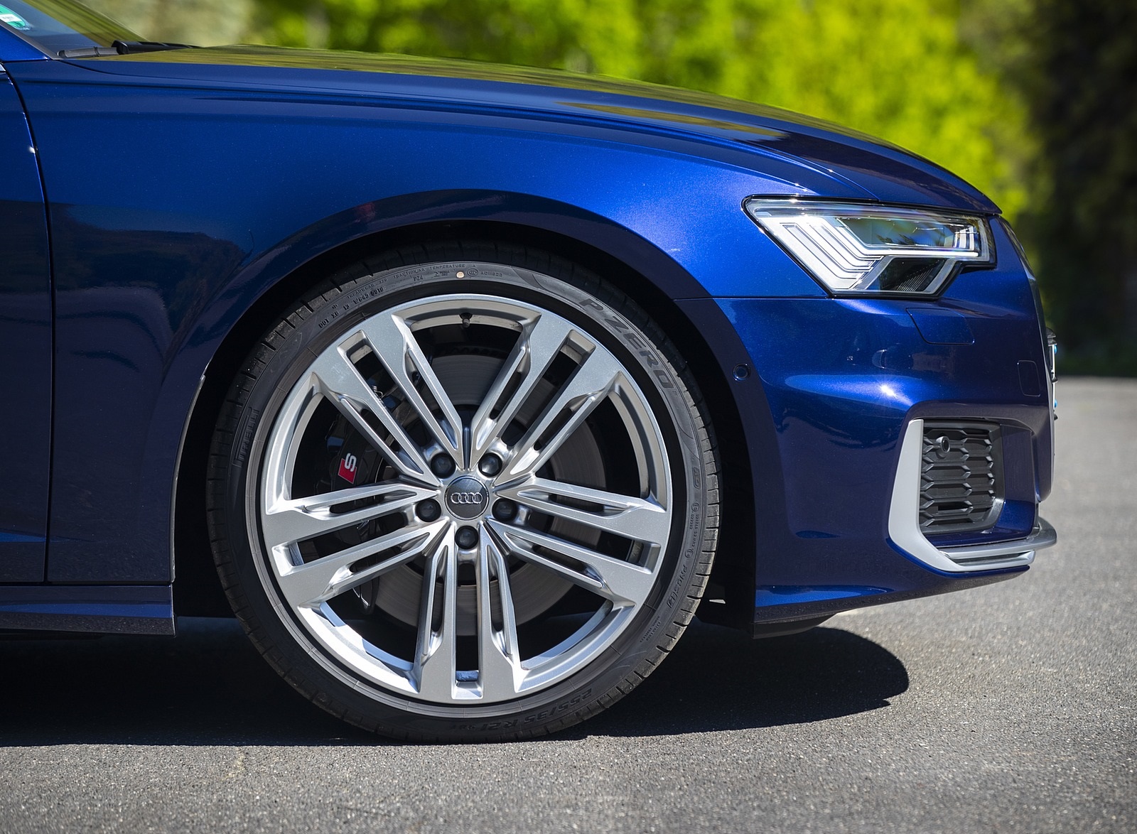 2020 Audi S6 Sedan TDI (Color: Navarra Blue) Wheel Wallpapers #39 of 68