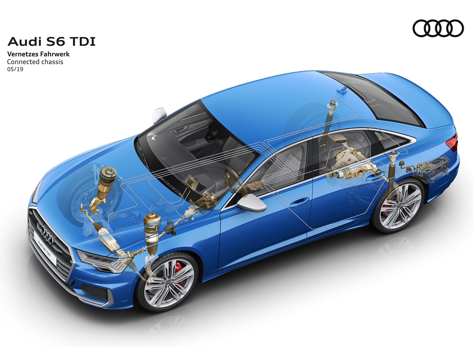 2020 Audi S6 Sedan TDI Connected Chassis Wallpapers #53 of 68