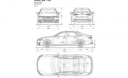 2020 Audi S6 Sedan TDI Dimensions Wallpapers 450x275 (66)