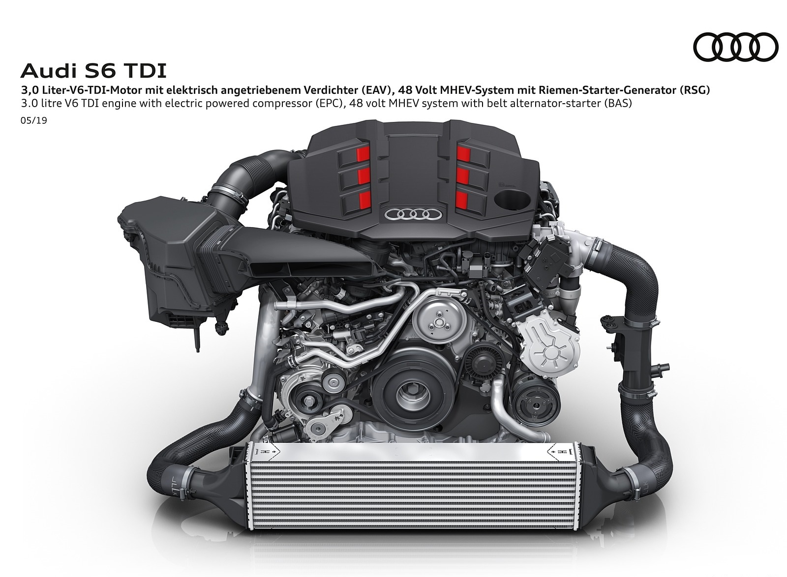 2020 Audi S6 Sedan TDI Engine Wallpapers #61 of 68