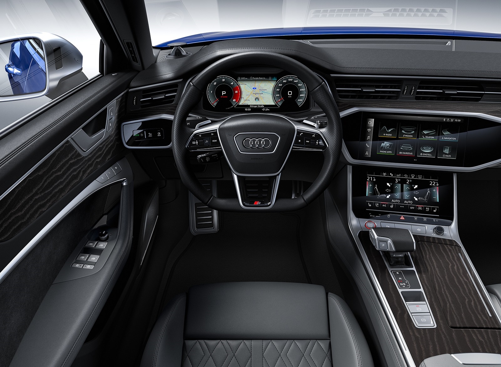 2020 Audi S6 Sedan TDI Interior Cockpit Wallpapers #49 of 68