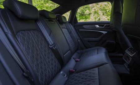 2020 Audi S6 Sedan TDI Interior Rear Seats Wallpapers 450x275 (52)
