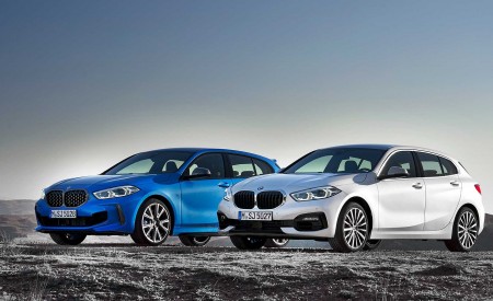 2020 BMW 1-Series 118i (Color: Mineral white Metallic) and BMW M135i xDrive Wallpapers 450x275 (15)