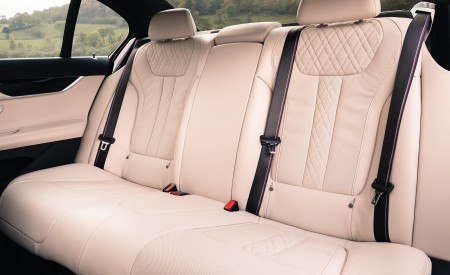 2020 BMW 7-Series 750i M Sport (UK-Spec) Interior Rear Seats Wallpapers 450x275 (35)