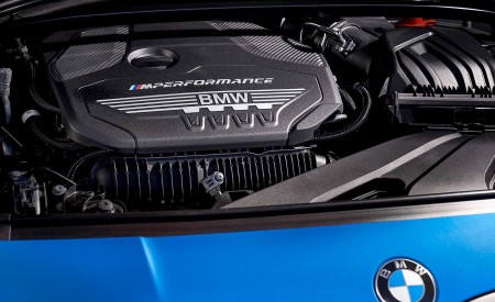 2020 BMW M135i xDrive (Color: Misano Blue Metallic) Engine Wallpapers 450x275 (34)