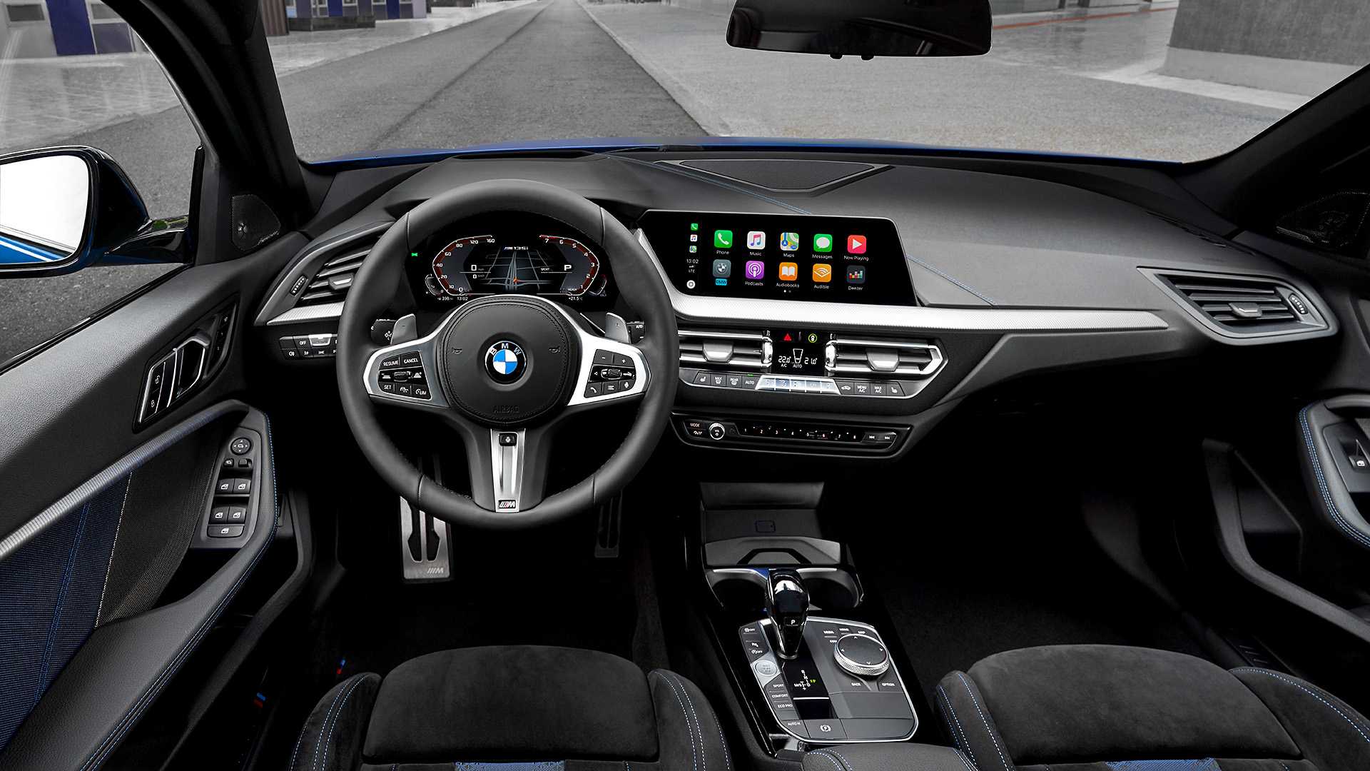 2020 BMW M135i xDrive (Color: Misano Blue Metallic) Interior Wallpapers #52 of 55