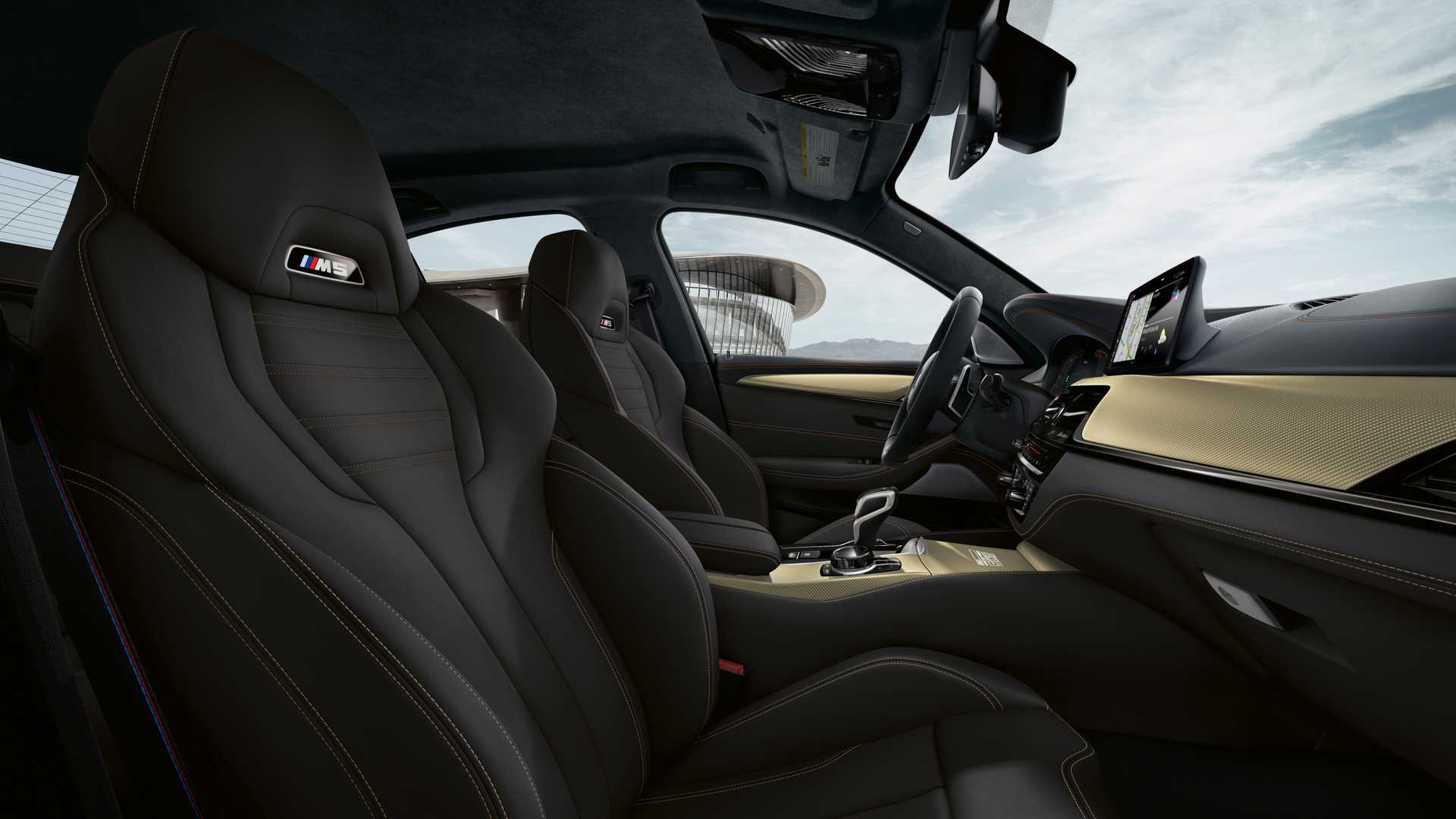 2020 BMW M5 Edition 35 Years Interior Front Seats Wallpapers (10)