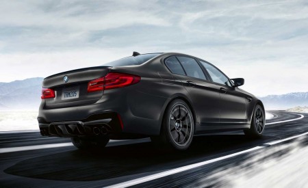 2020 BMW M5 Edition 35 Years Rear Three-Quarter Wallpapers 450x275 (4)
