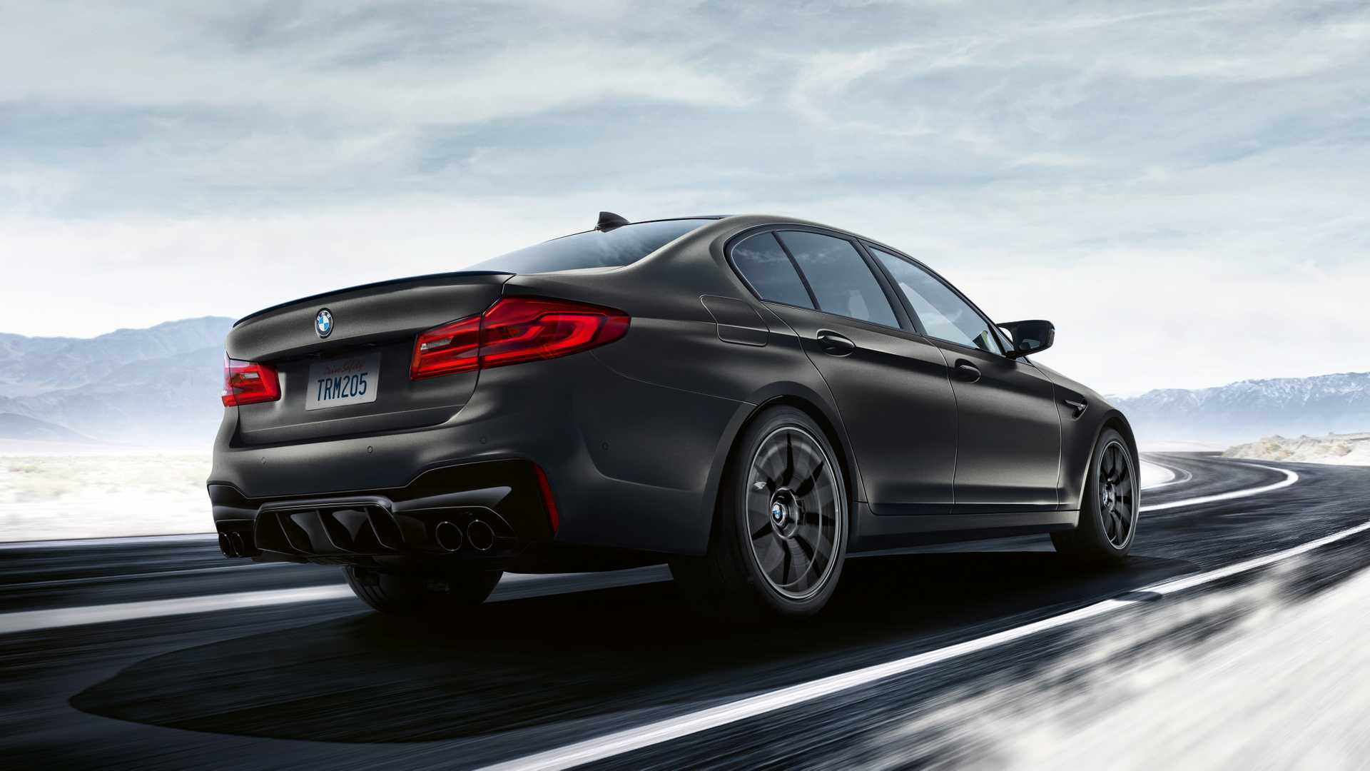 2020 BMW M5 Edition 35 Years Rear Three-Quarter Wallpapers (4)